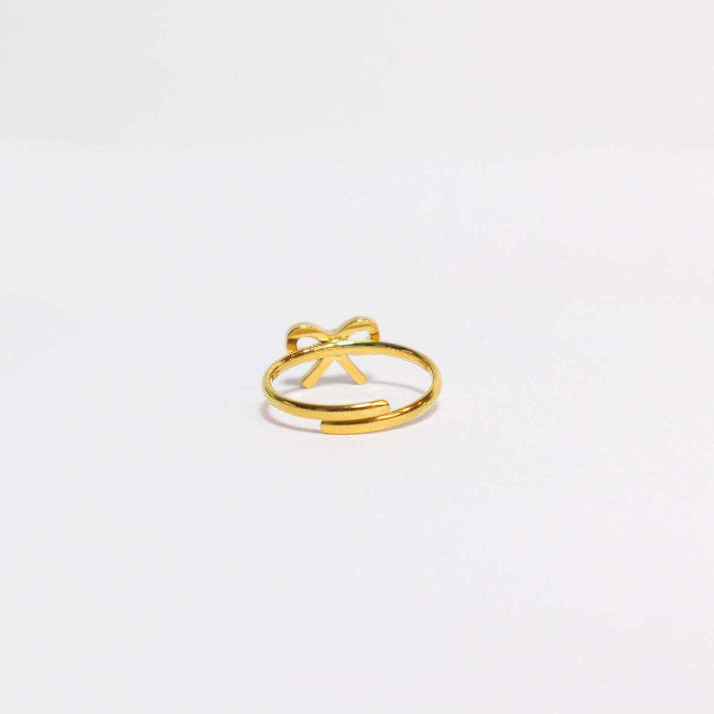 Diamanten Strikjes ring, goud