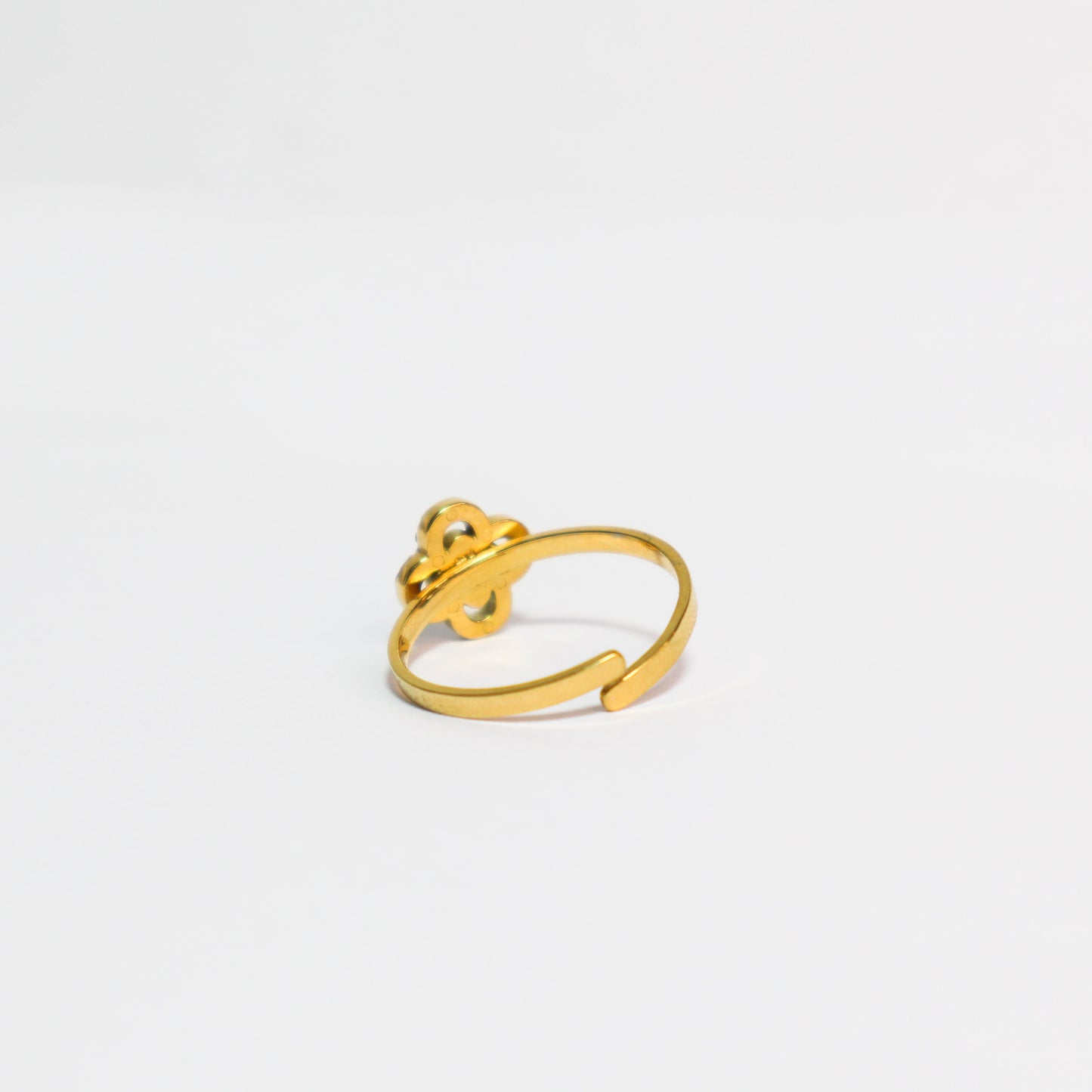 Klaver Diamant ring, goud