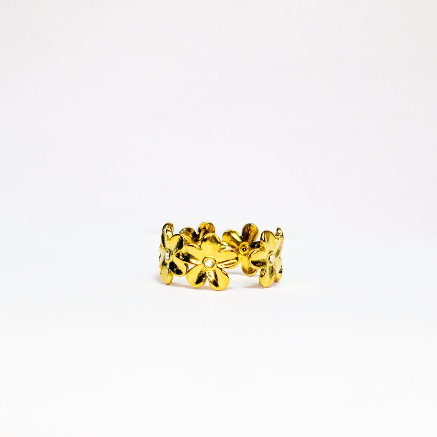 Infinite flowers ring