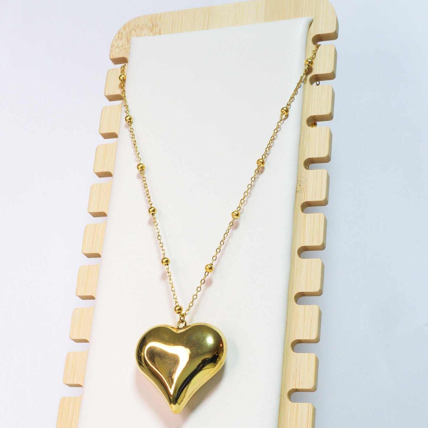 Long Casual Heart Ketting