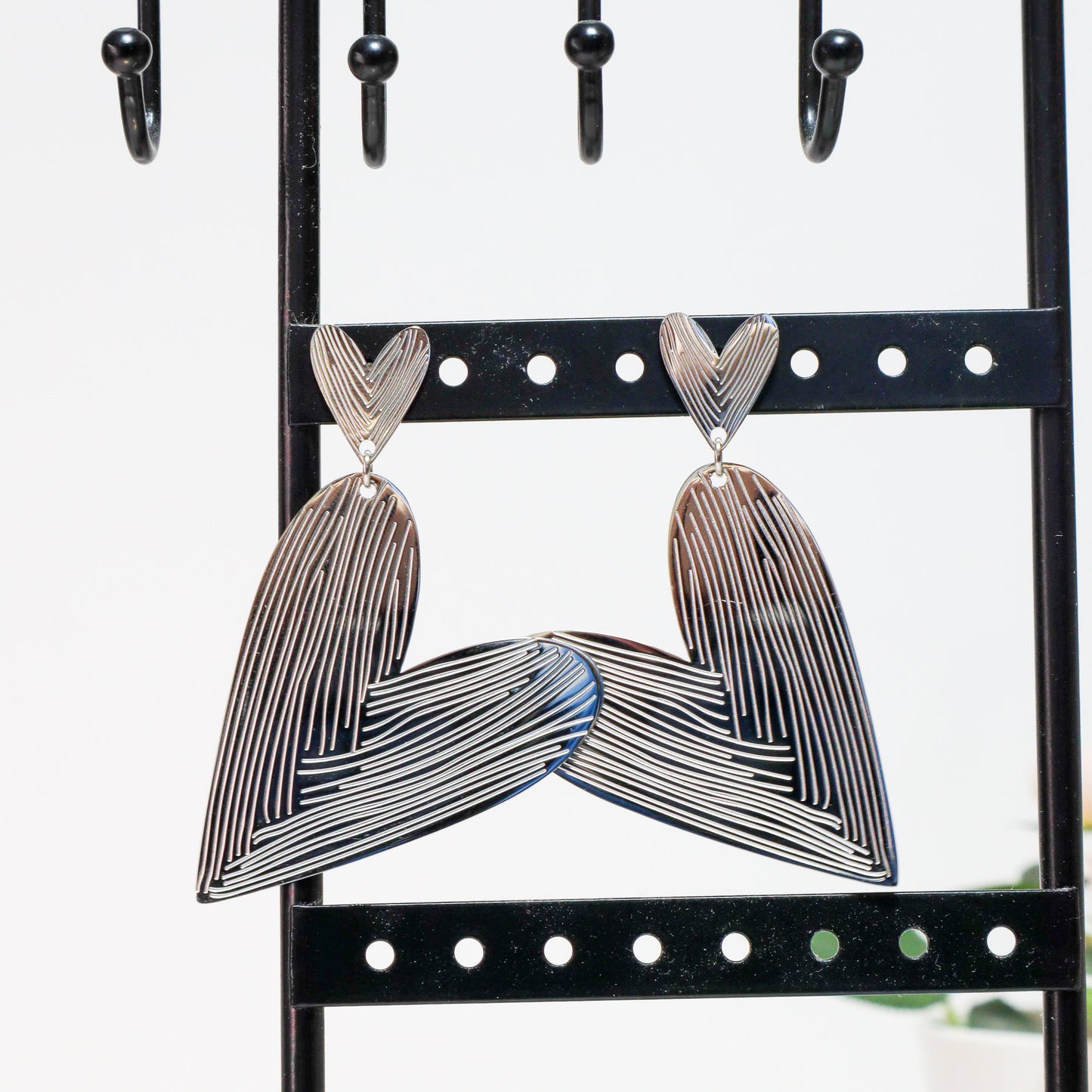 Double love oorbellen