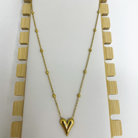 love ketting, goud