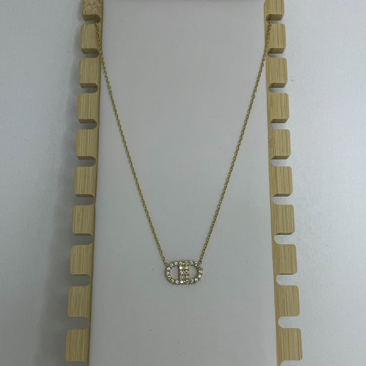 Goodlife Diamant ketting, goud