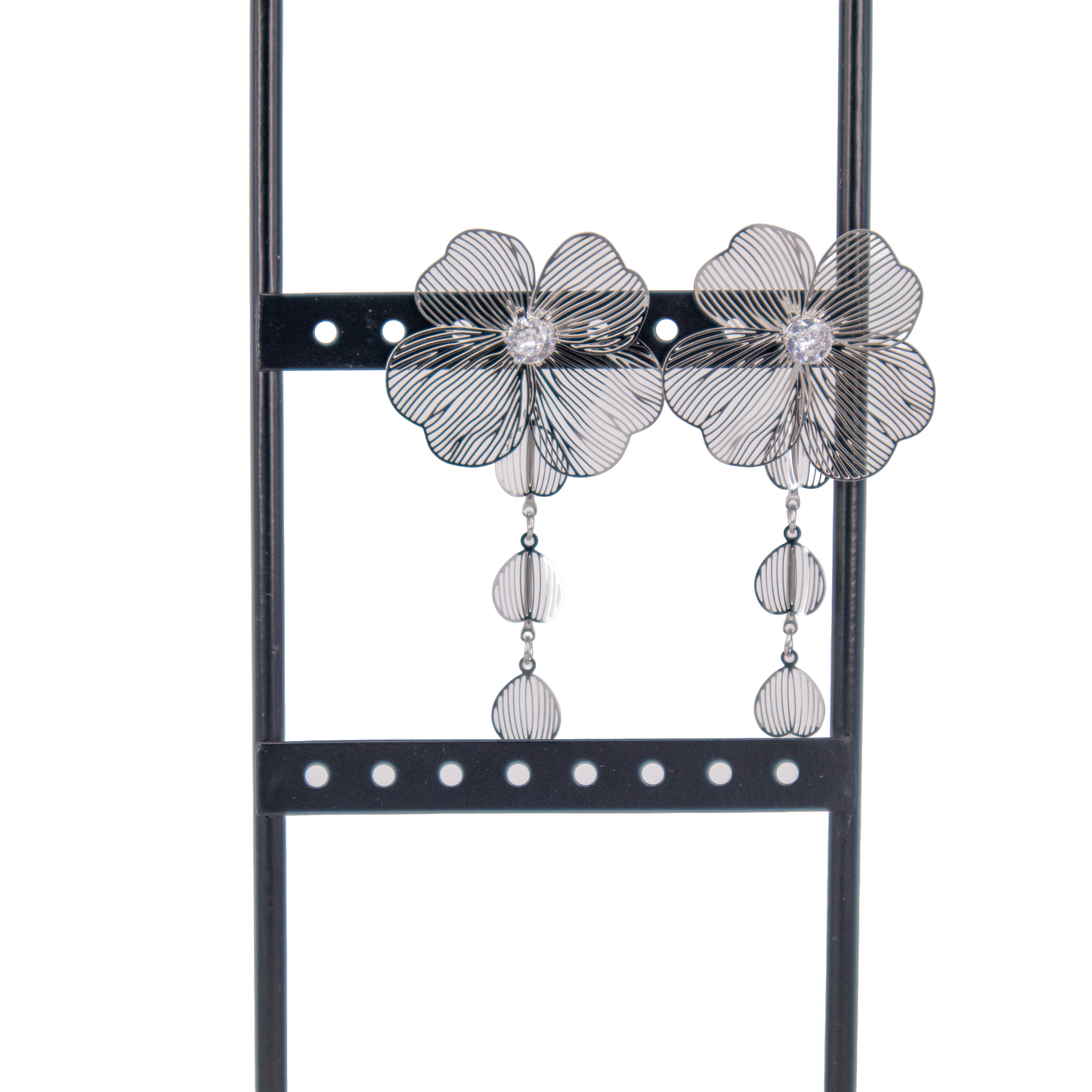 Flower Dangle Oorbellen, Casual Daily Simple